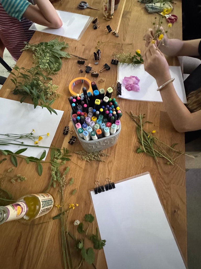 Cyanotypie-Workshop mit Pflanzen