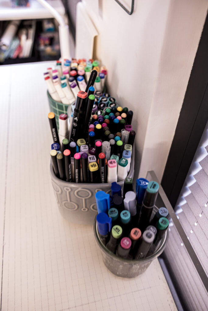 Stifte und Marker