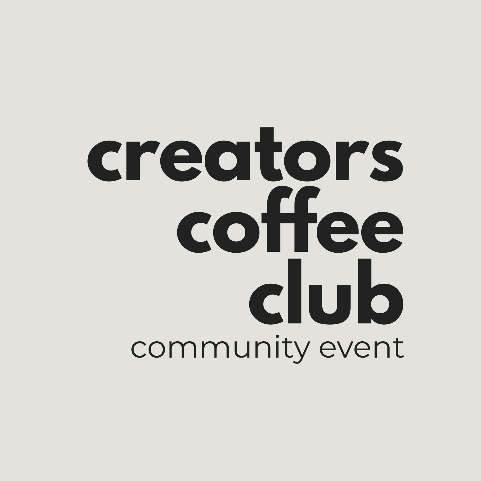 Creators Coffee Club